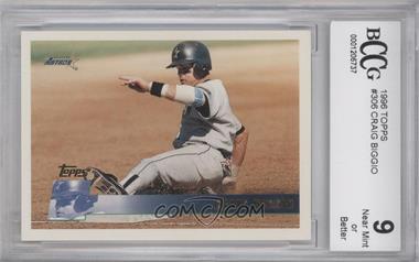 1996 Topps - [Base] #306 - Craig Biggio [BCCG 9 Near Mint or Better]