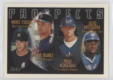 1996 Topps - [Base] #432 - Prospects - Mike Figga, Raul Ibanez, Paul Konerko, Julio Mosquera