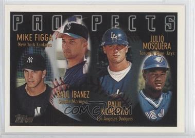 1996 Topps - [Base] #432 - Prospects - Mike Figga, Raul Ibanez, Paul Konerko, Julio Mosquera