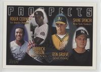 Prospects - Roger Cedeno, Derrick Gibson, Ben Grieve, Shane Spencer