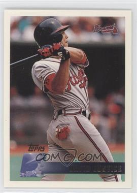 1996 Topps - [Base] #60 - David Justice