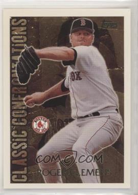 1996 Topps - Classic Confrontations #CC 13 - Roger Clemens