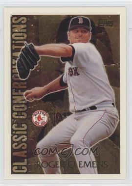 1996 Topps - Classic Confrontations #CC 13 - Roger Clemens