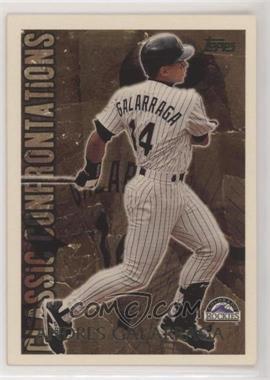 1996 Topps - Classic Confrontations #CC 8 - Andres Galarraga