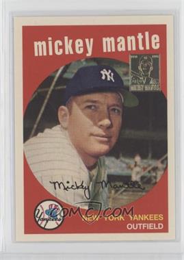 1996 Topps - Mickey Mantle Commemorative Reprints - Case Factory Sealed #9 - Mickey Mantle (1959 Topps)
