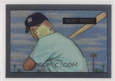 1996 Topps - Mickey Mantle Commemorative Reprints - Finest #1 - Mickey Mantle (1951 Bowman)