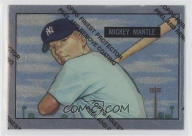 1996 Topps - Mickey Mantle Commemorative Reprints - Finest #1 - Mickey Mantle (1951 Bowman)