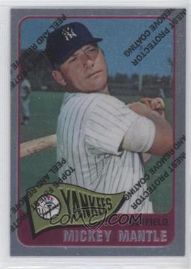 1996 Topps - Mickey Mantle Commemorative Reprints - Finest #15.1 - Mickey Mantle (1965 Topps)