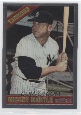 1996 Topps - Mickey Mantle Commemorative Reprints - Finest #16 - Mickey Mantle (1966 Topps)