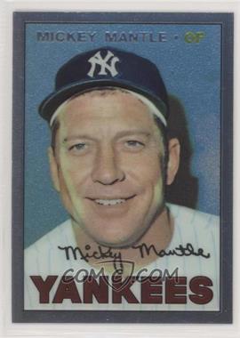 1996 Topps - Mickey Mantle Commemorative Reprints - Finest #17 - Mickey Mantle (1967 Topps)