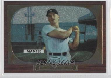 1996 Topps - Mickey Mantle Commemorative Reprints - Finest #5 - Mickey Mantle (1955 Bowman)