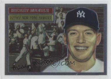 1996 Topps - Mickey Mantle Commemorative Reprints - Finest #6 - Mickey Mantle (1956 Topps)