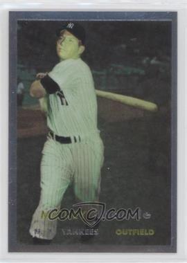 1996 Topps - Mickey Mantle Commemorative Reprints - Finest #7 - Mickey Mantle (1957 Topps)