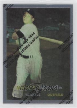 1996 Topps - Mickey Mantle Commemorative Reprints - Finest #7 - Mickey Mantle (1957 Topps)