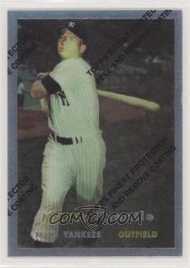 1996 Topps - Mickey Mantle Commemorative Reprints - Finest #7 - Mickey Mantle (1957 Topps)