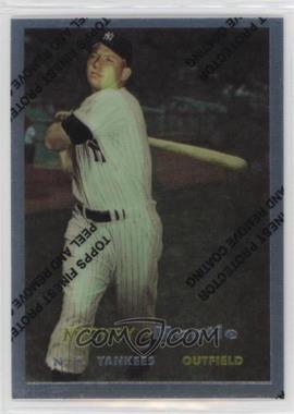 1996 Topps - Mickey Mantle Commemorative Reprints - Finest #7 - Mickey Mantle (1957 Topps)