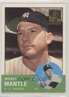 Mickey Mantle (1963 Topps) [Good to VG‑EX]