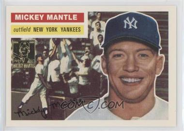 1996 Topps - Mickey Mantle Commemorative Reprints #6 - Mickey Mantle (1956 Topps)