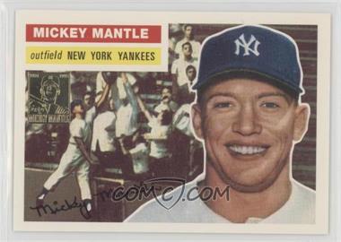 1996 Topps - Mickey Mantle Commemorative Reprints #6 - Mickey Mantle (1956 Topps)