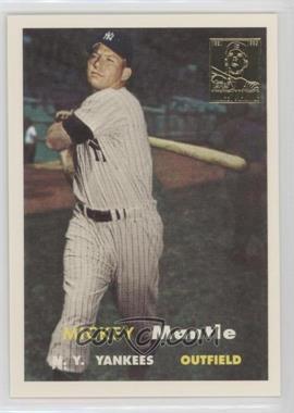 1996 Topps - Mickey Mantle Commemorative Reprints #7 - Mickey Mantle (1957 Topps)