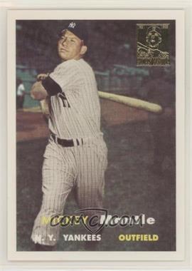 1996 Topps - Mickey Mantle Commemorative Reprints #7 - Mickey Mantle (1957 Topps)