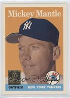 Mickey Mantle (1958 Topps) [EX to NM]