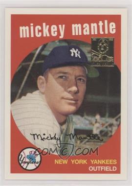 1996 Topps - Mickey Mantle Commemorative Reprints #9 - Mickey Mantle (1959 Topps)