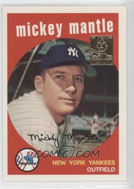 1996 Topps - Mickey Mantle Commemorative Reprints #9 - Mickey Mantle (1959 Topps)