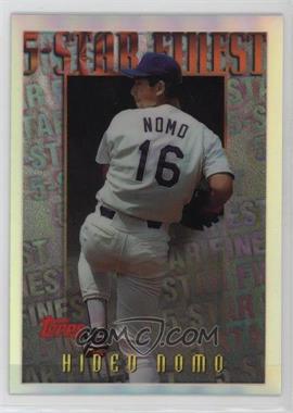 1996 Topps - Mystery Finest - Refractor #M22 - Hideo Nomo