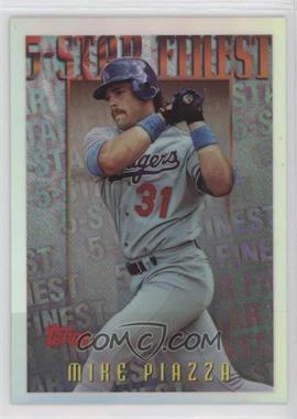 1996 Topps - Mystery Finest - Refractor #M24 - Mike Piazza [EX to NM]