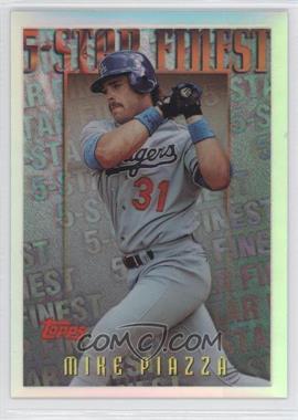 1996 Topps - Mystery Finest - Refractor #M24 - Mike Piazza