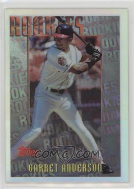1996 Topps - Mystery Finest - Refractor #M6 - Garret Anderson
