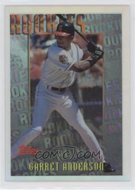 1996 Topps - Mystery Finest - Refractor #M6 - Garret Anderson