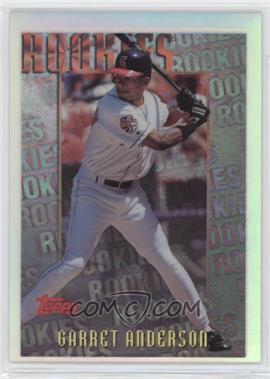 1996 Topps - Mystery Finest - Refractor #M6 - Garret Anderson