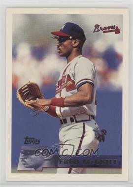 1996 Topps - Pre-Production #PP8 - Fred McGriff [Noted]