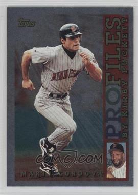 1996 Topps - Profiles #AL-12 - Marty Cordova