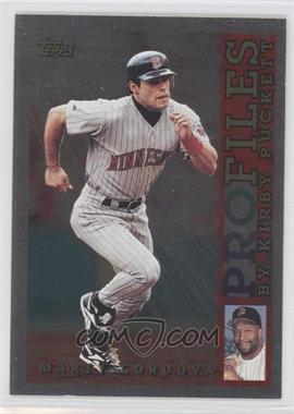 1996 Topps - Profiles #AL-12 - Marty Cordova