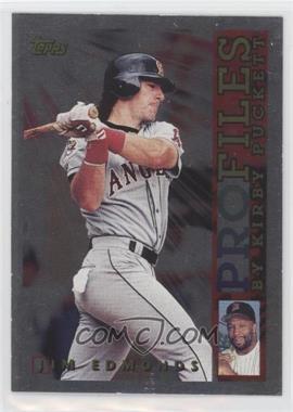 1996 Topps - Profiles #AL-13 - Jim Edmonds [EX to NM]