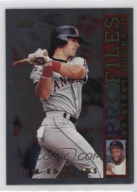 1996 Topps - Profiles #AL-13 - Jim Edmonds