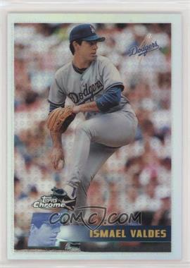 1996 Topps Chrome - [Base] - Refractor #128 - Ismael Valdes