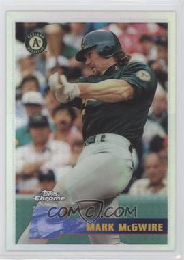 1996 Topps Chrome - [Base] - Refractor #41 - Mark McGwire