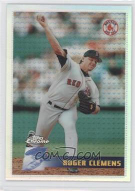 1996 Topps Chrome - [Base] - Refractor #65 - Roger Clemens