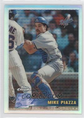 1996 Topps Chrome - [Base] - Refractor #93 - Mike Piazza