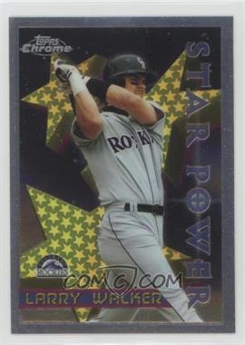 1996 Topps Chrome - [Base] #5 - Larry Walker