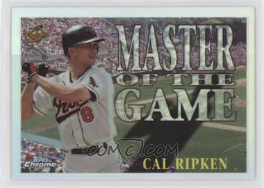 1996 Topps Chrome - Master of the Game - Refractor #MG9 - Cal Ripken Jr.