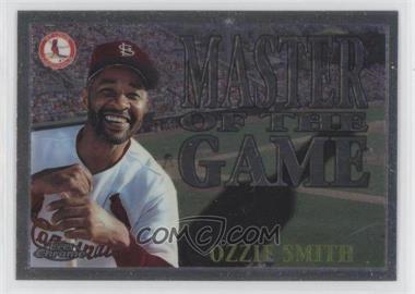 1996 Topps Chrome - Master of the Game #MG5 - Ozzie Smith