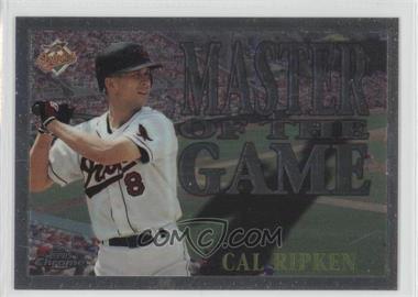 1996 Topps Chrome - Master of the Game #MG9 - Cal Ripken Jr.