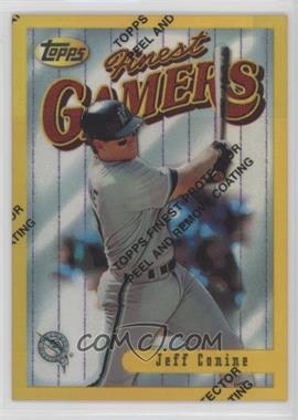 1996 Topps Finest - [Base] - Refractor #100 - Jeff Conine - Courtesy of COMC.com