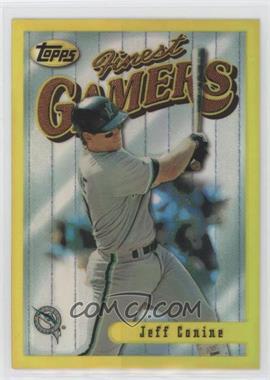 1996 Topps Finest - [Base] - Refractor #100 - Jeff Conine [EX to NM]