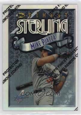 1996 Topps Finest - [Base] - Refractor #11 - Mike Piazza
